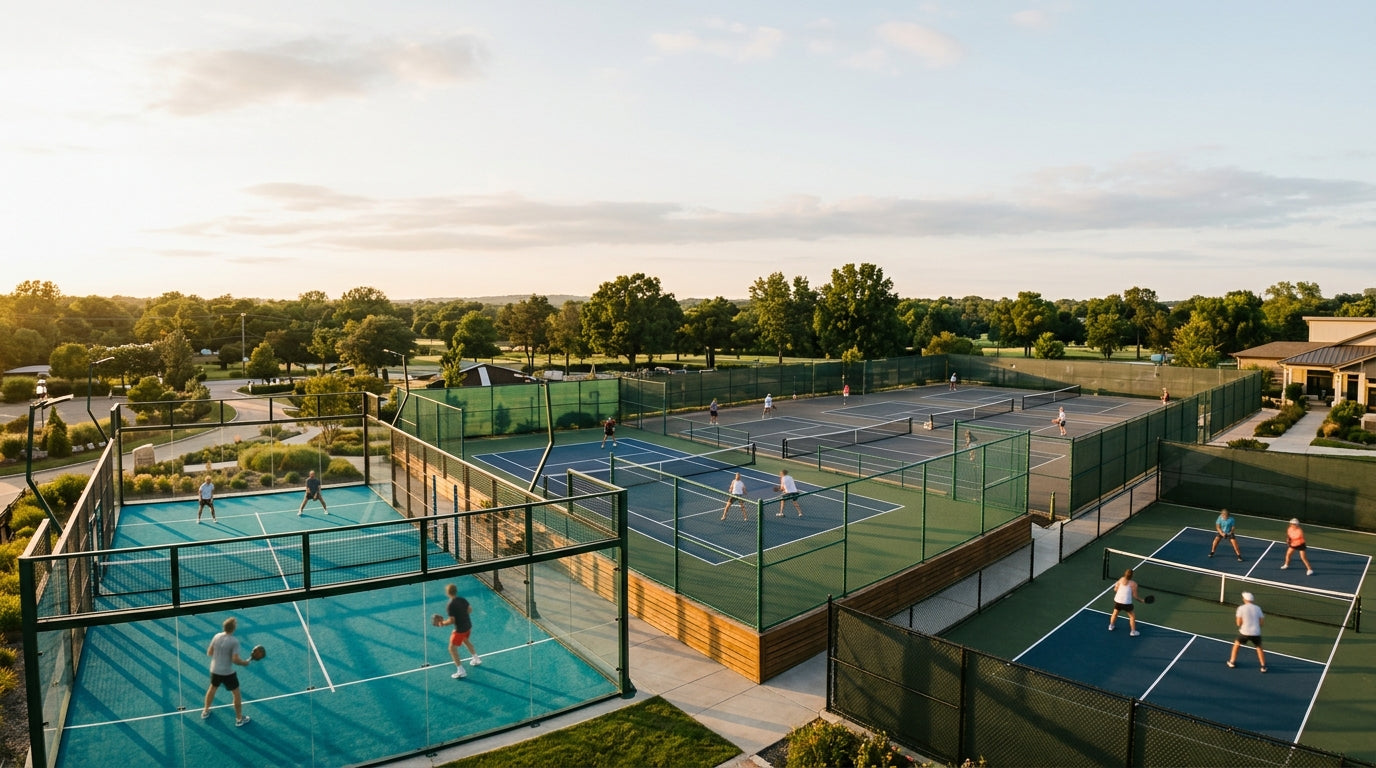 Padel vs Platform Tennis, Paddle Tennis, and Pickleball