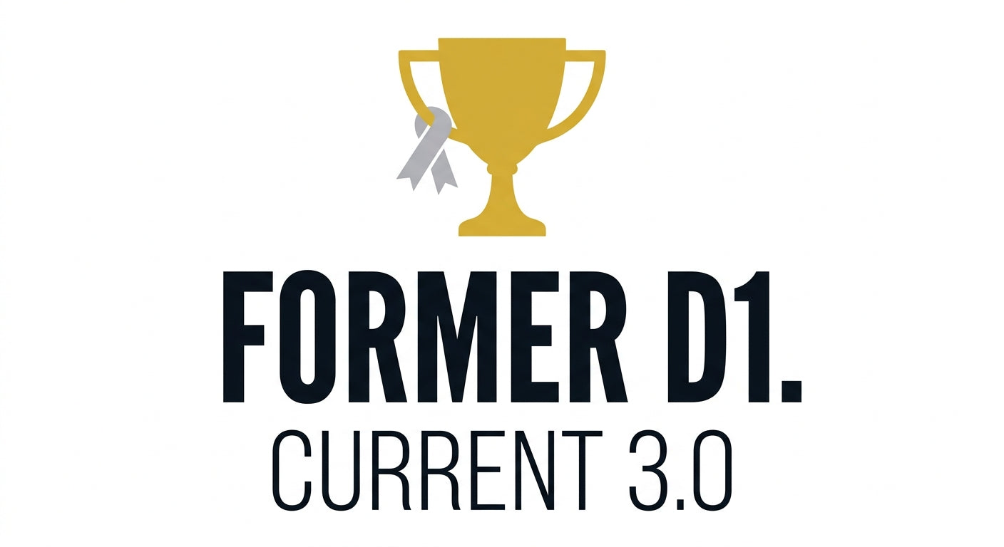 Former D1. Current 3.0. T-Shirt