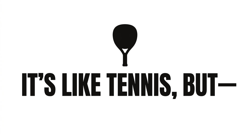It's Like Tennis, But— Tee