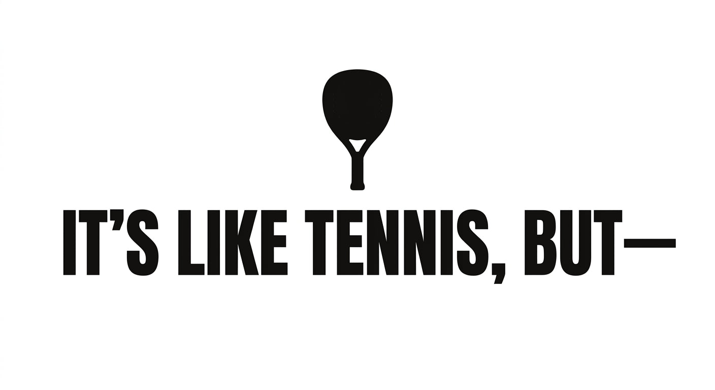 It's Like Tennis, But— Tee