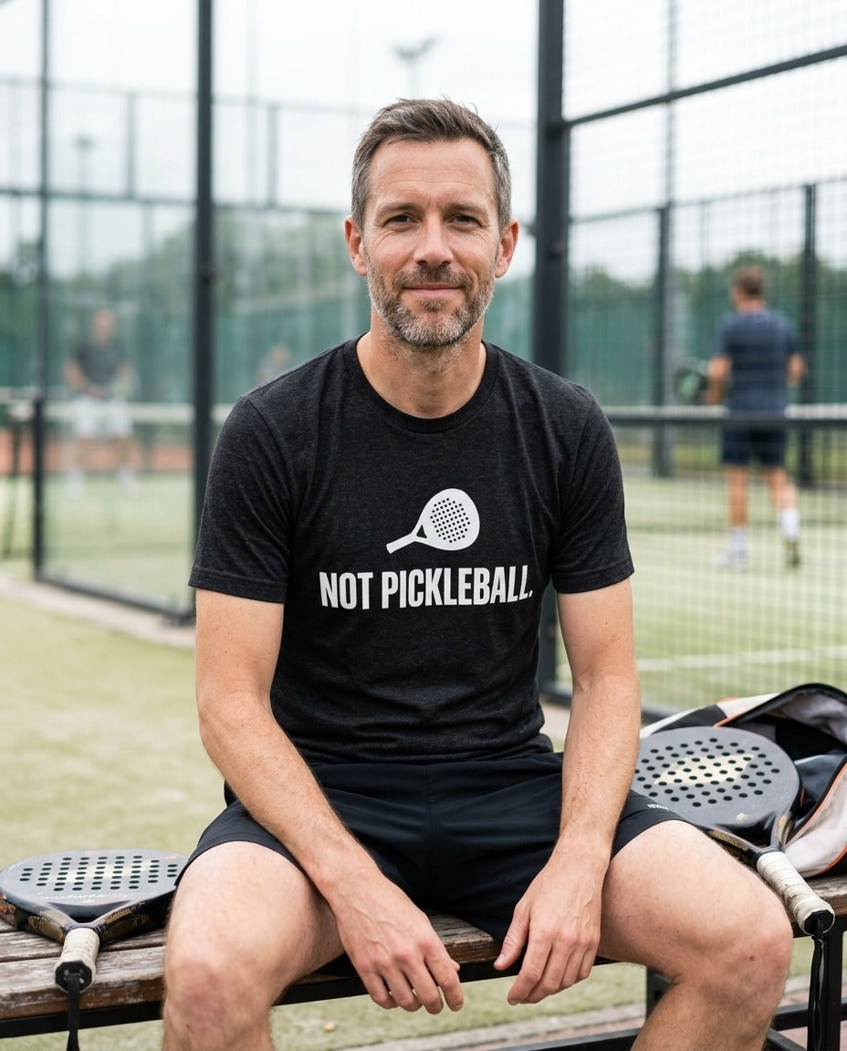 NOT PICKLEBALL. Statement Tee