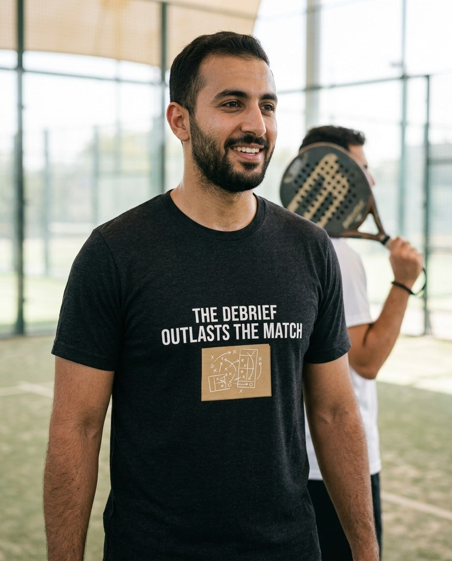 The Debrief Outlasts the Match Tee