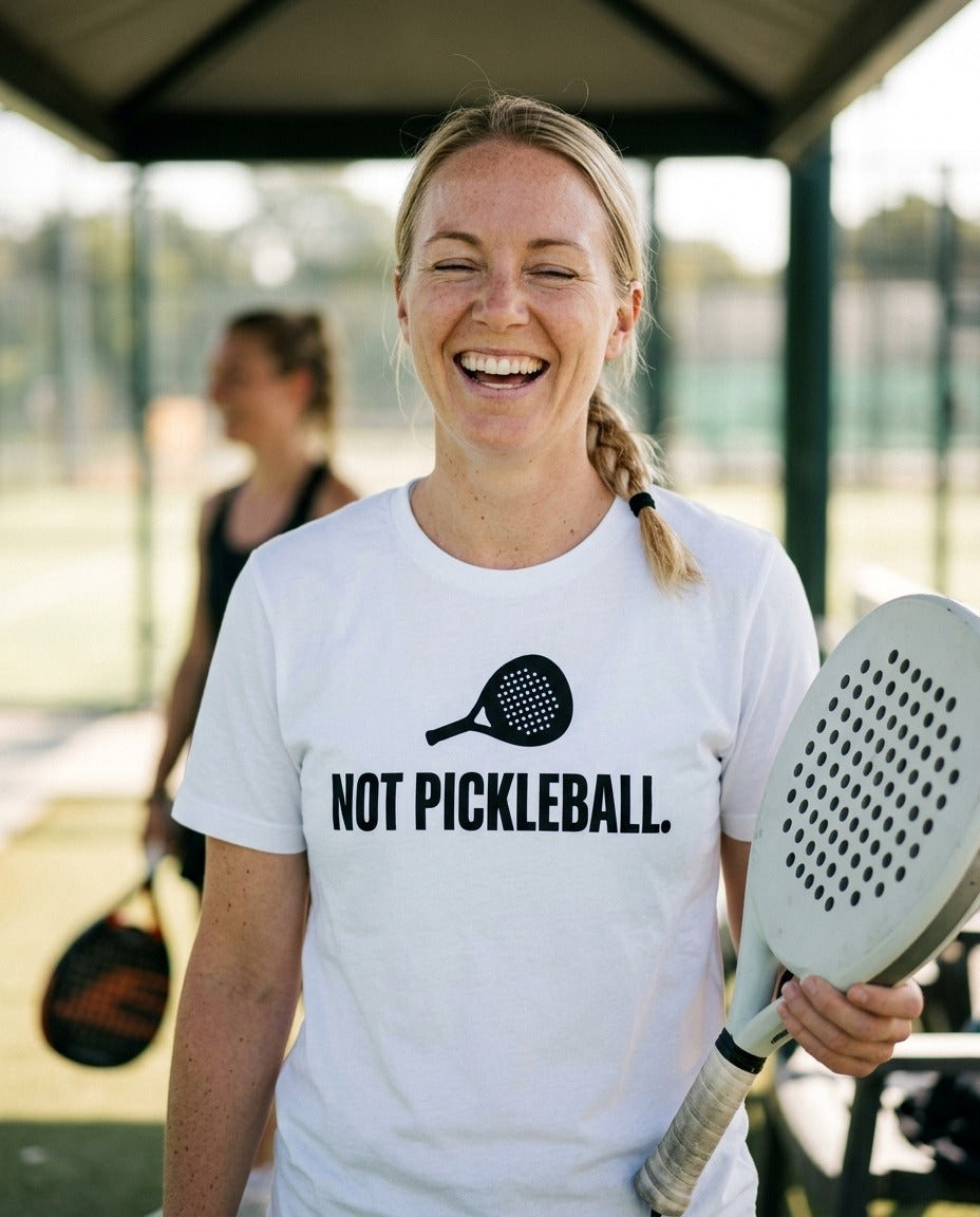 NOT PICKLEBALL. Statement Tee